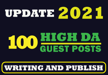 I will write and publish 25 guest posts and 30 profil...