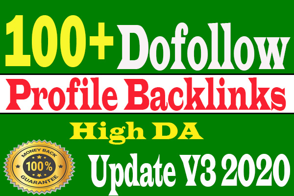 I will create manually 100 high da profile backlinks ...