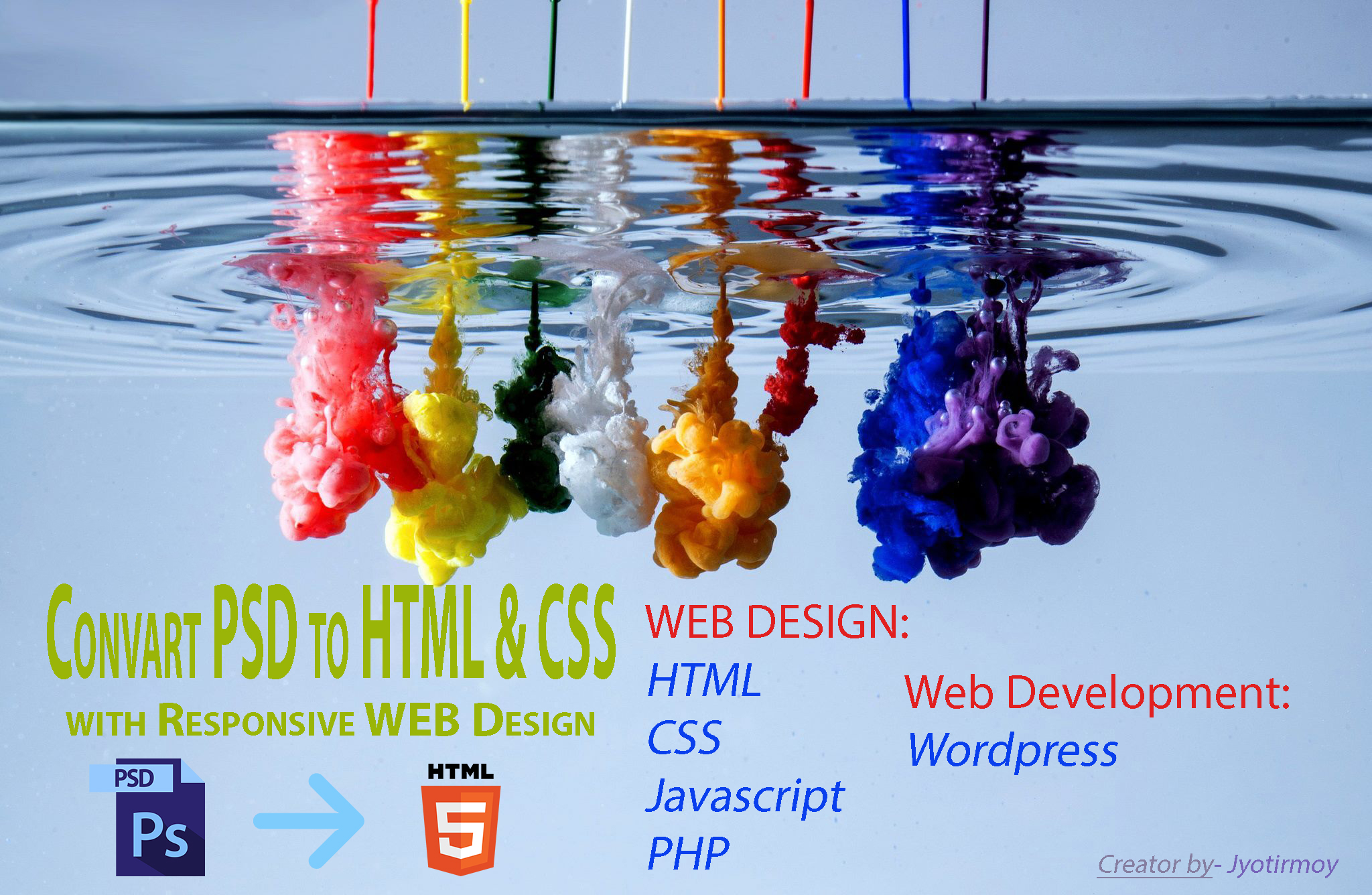 I Will convert PSD to HTML5 with CSS3 within 48 hours...