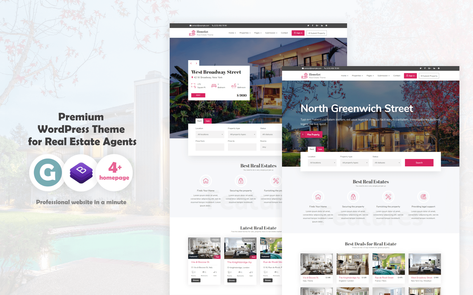 I will create your custom wordpress website