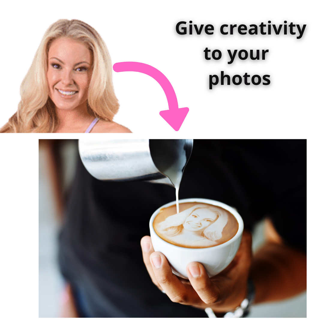 Give creativity to your photos