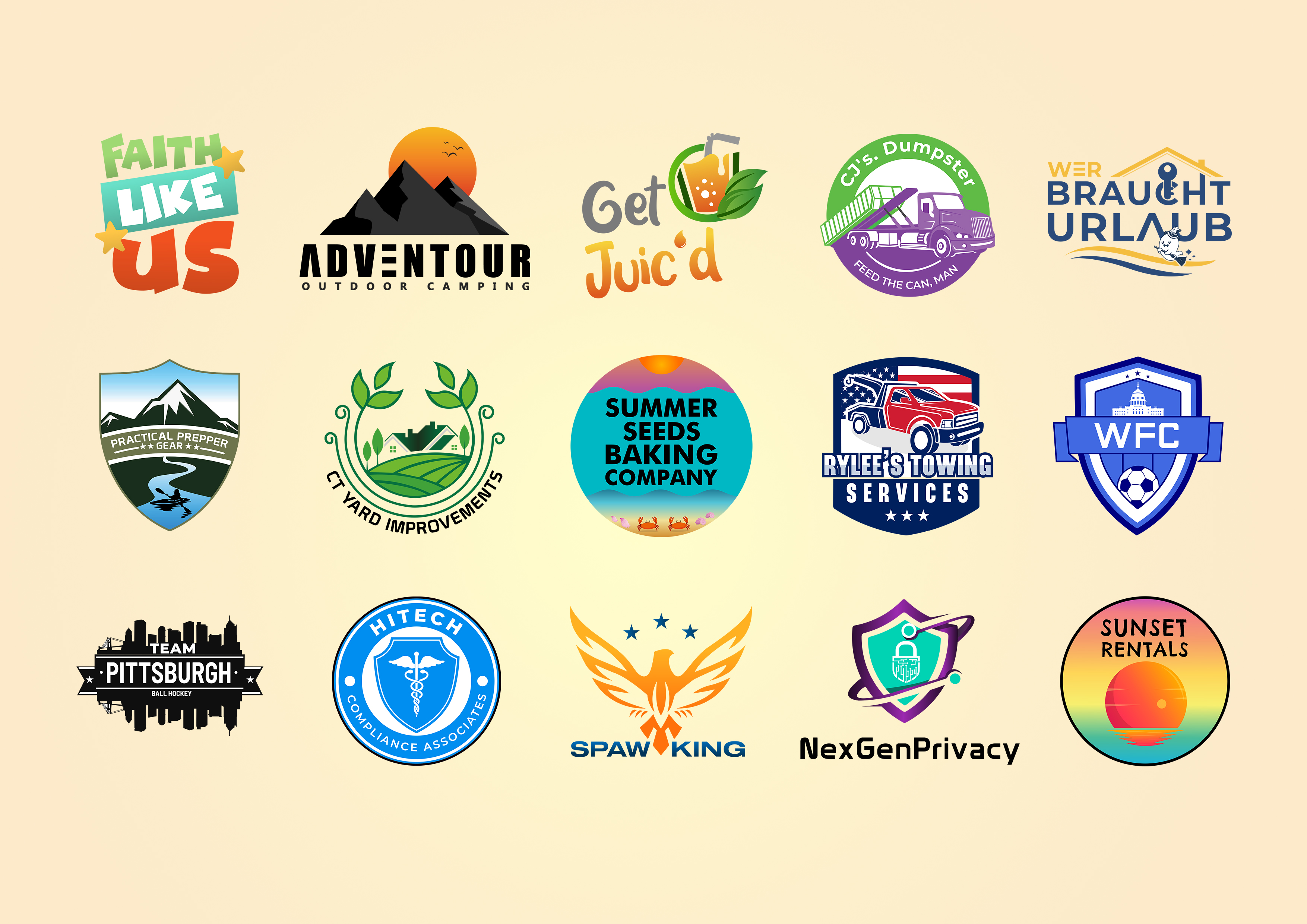I will make minimalist simple and custom graphic logo