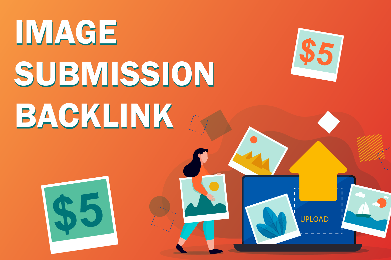Build 20 Image Backlink from high DA site