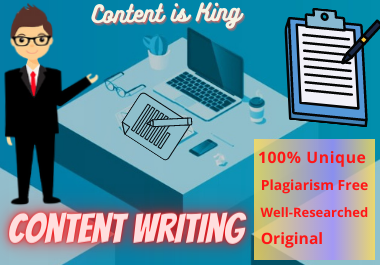 I will be your SEO favorable Content writer 400-500 w...