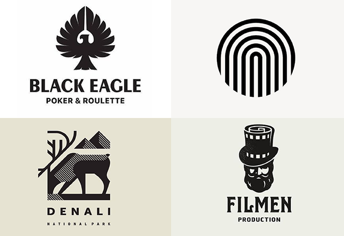 I will design professional flat and minimalist logo f...