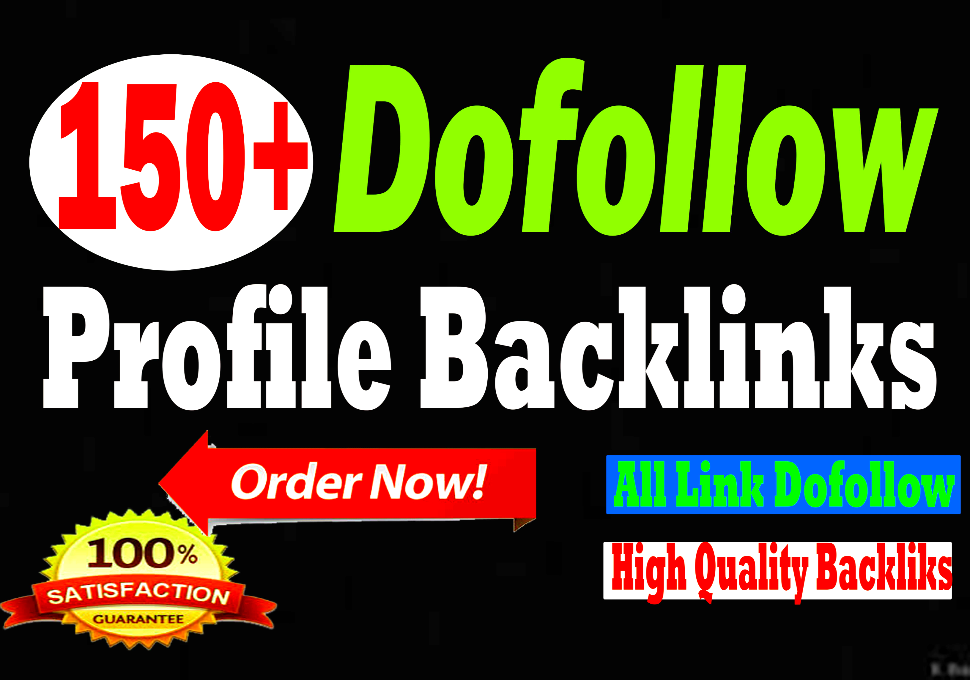 I will do manually 150 high quality profile creation ...
