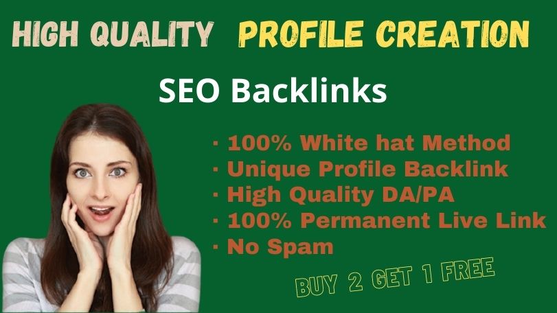 I will provide 20 High Quality Profile Creation SEO L...
