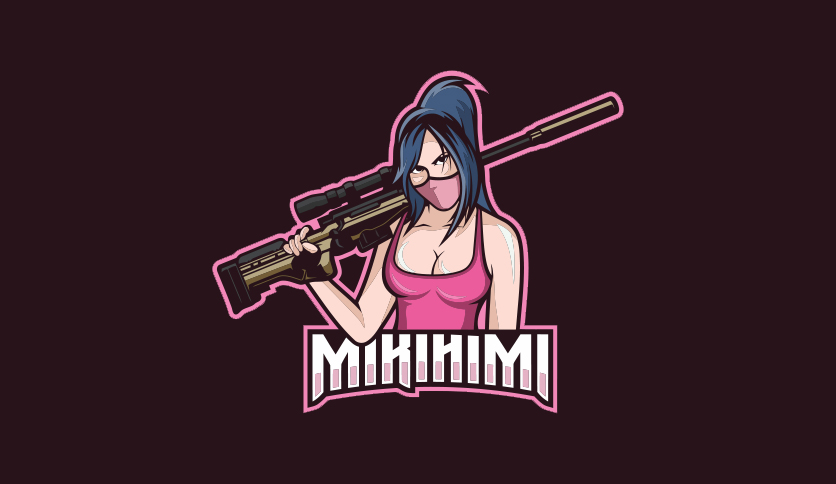 mascot logo design illustration