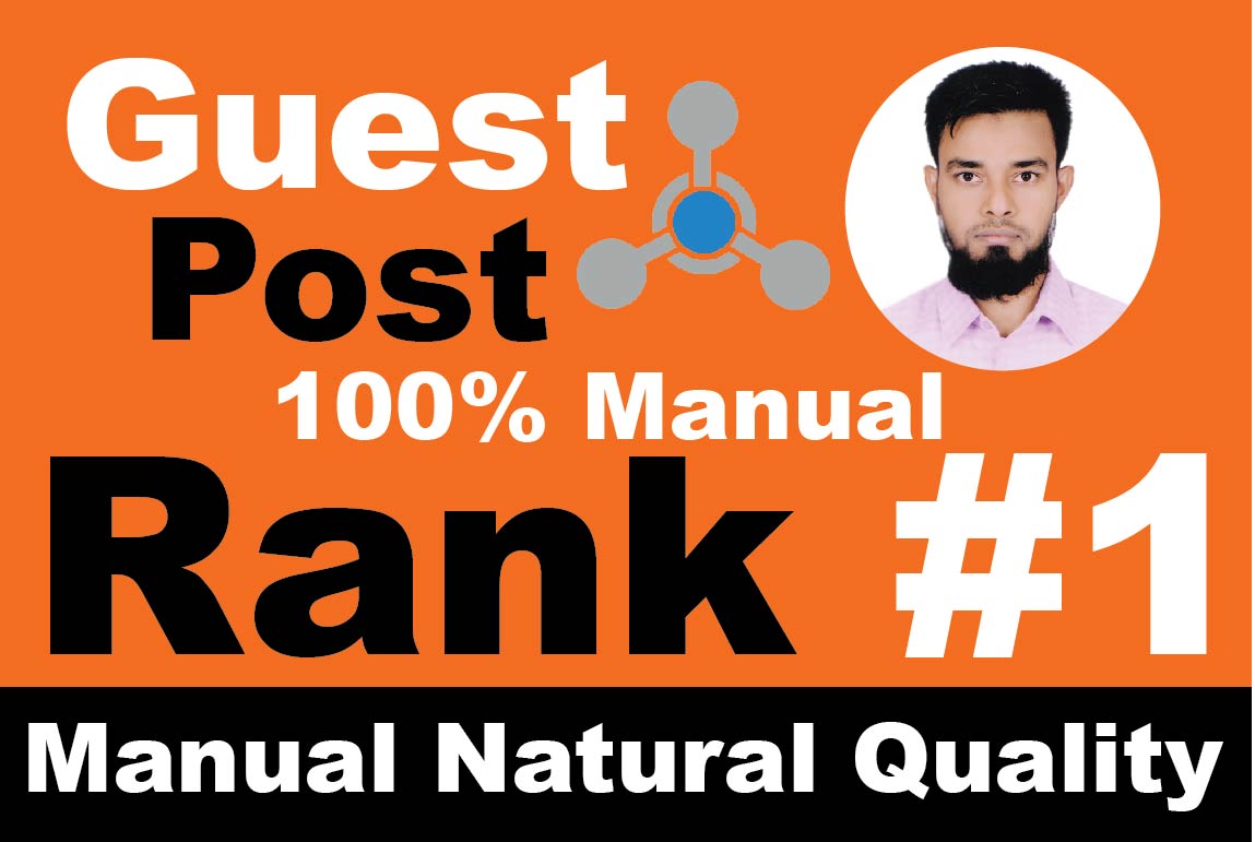 I will Publish 5 Guest Post Manually Unique article D...