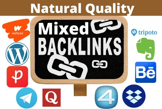 Create 30 Authority Unique Domain Mixed Backlinks DA ...