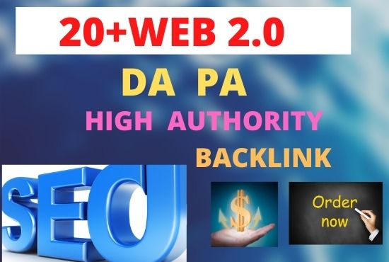 Boost Your Rankings With 20+ High Authority Web2.0 Ba...