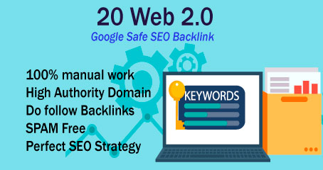 I Will Create High DA PA 20 Dofollow Manual Web 2.0 B...