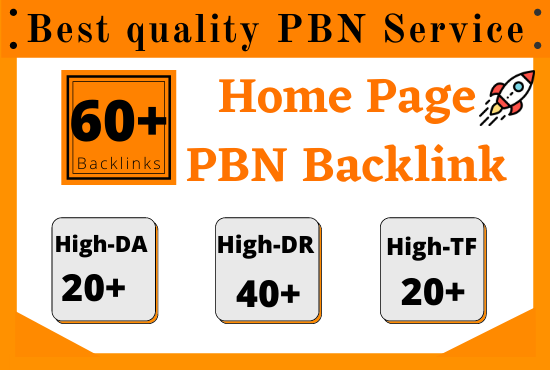 Build DA20 to 90+ High Quality 60 PBN Do follow Backl...