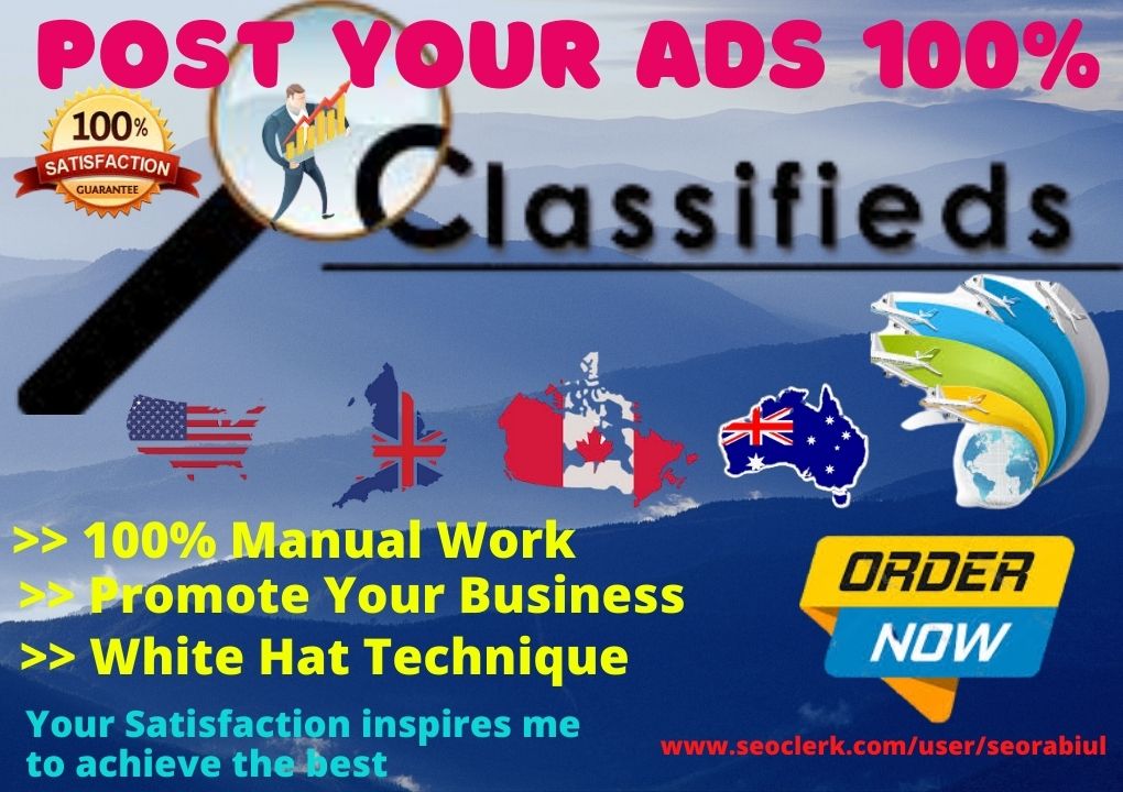25+ Post Your Ads High Authority Classified Ads Posti...