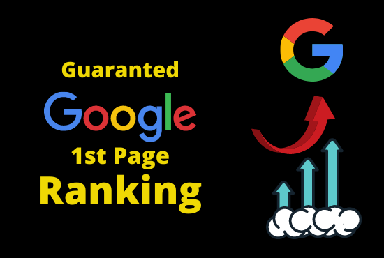 Provide SEO service GOOGLE 1st Page Ranking with Guar...