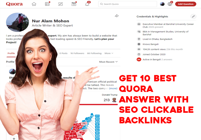 GET 10 Best Quora Answer SEO Clickable Backlinks for ...