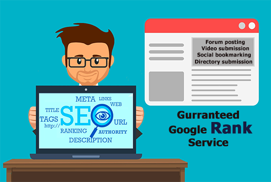 Gurranteed First Page of google top rankings with per...