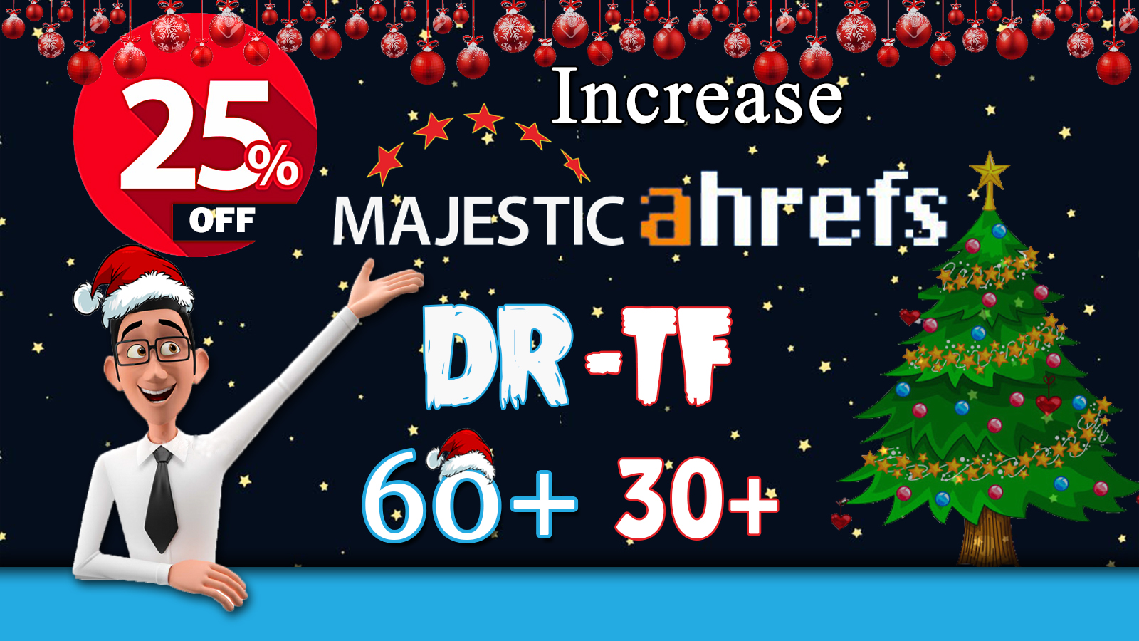 I will increase your website DR 60+ & TF 30+ on y...