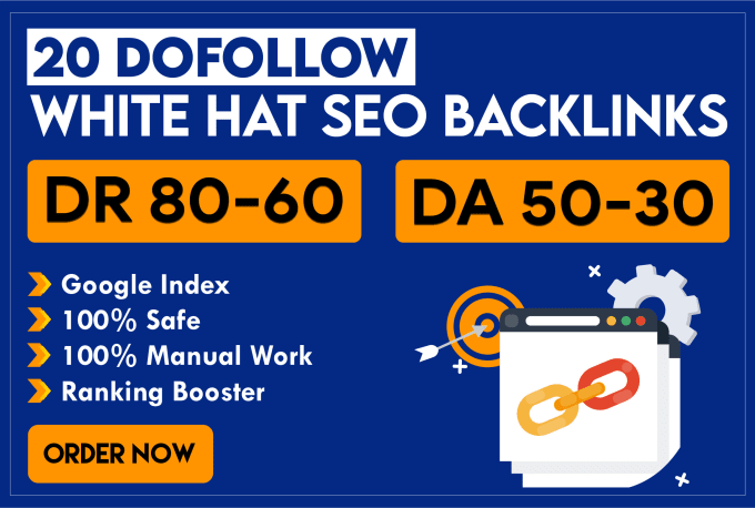 Do high authority DA 80 SEO dofollow backlinks, link...