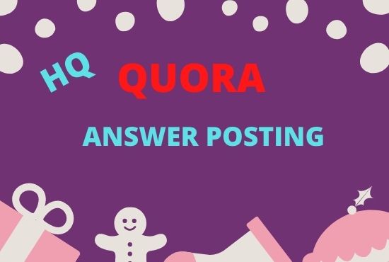 Promote your website with 10 High Quality answer post...
