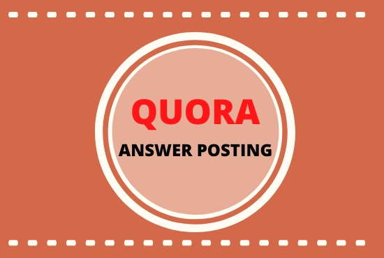 Promote your website with 5 HQ Quora answer posting