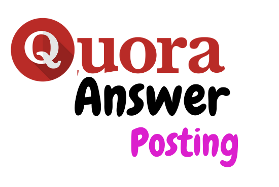 I'll do promote your website with 3 Unique Quora answ...