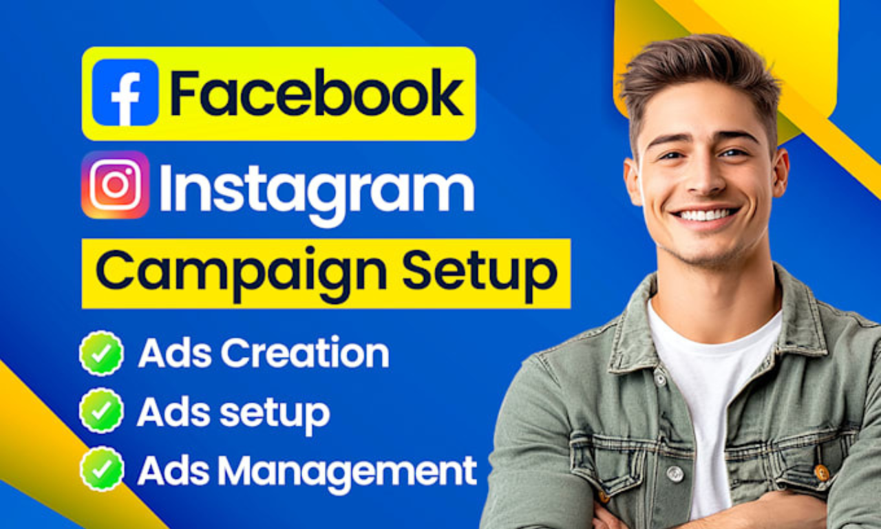 I will setup and fb ads meta face-book ad campaign ad...