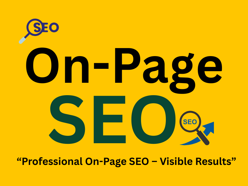 I will do expert 0n-Page SEO and t-nical SEO to boost...