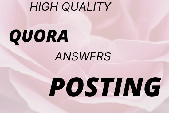 Enhance your website 5 HQ Quora answers with your key...