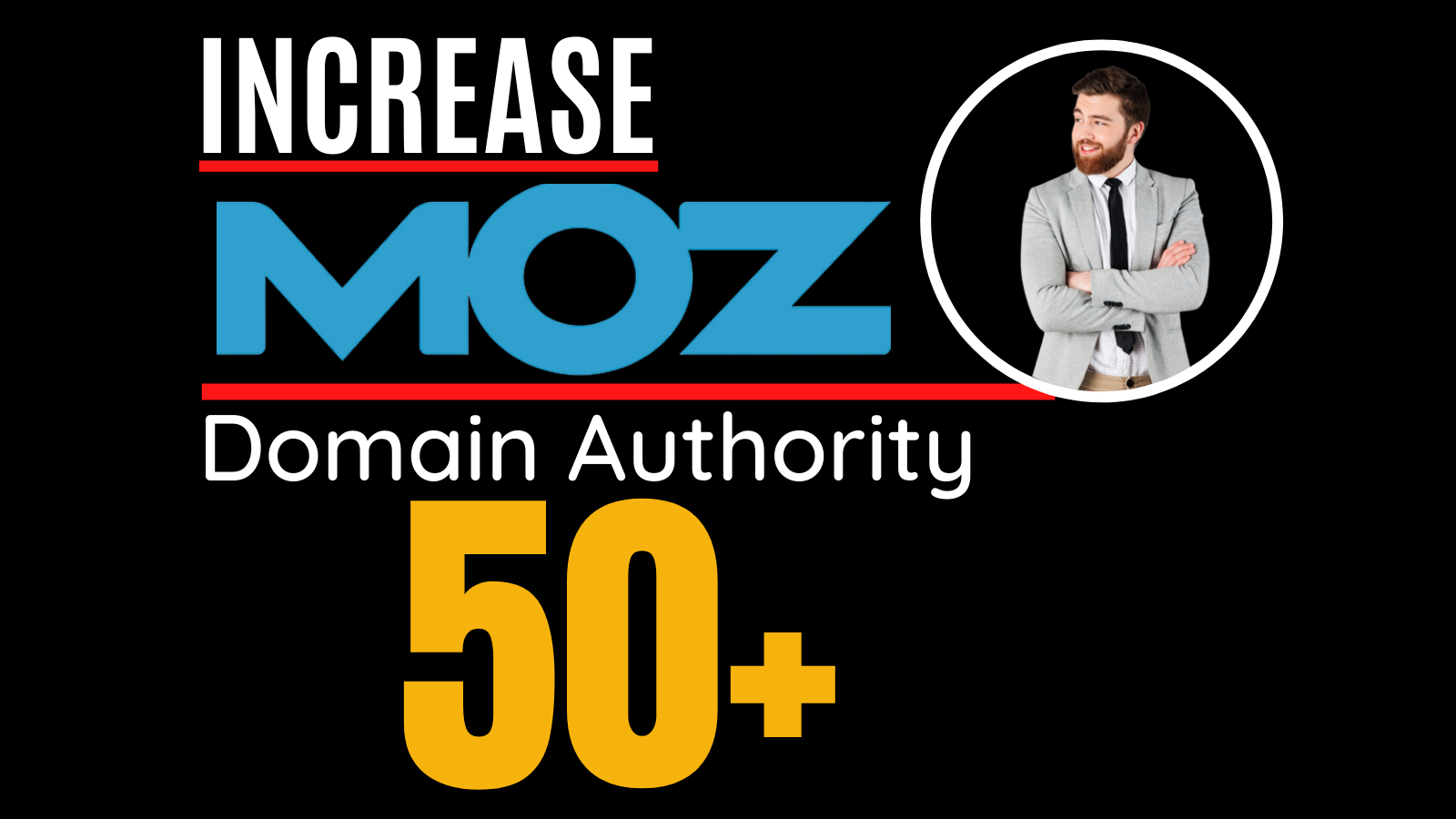 I will increase moz domain authority, increase moz d...