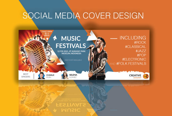 I will design stunning facebook, twitter, linkedin,...