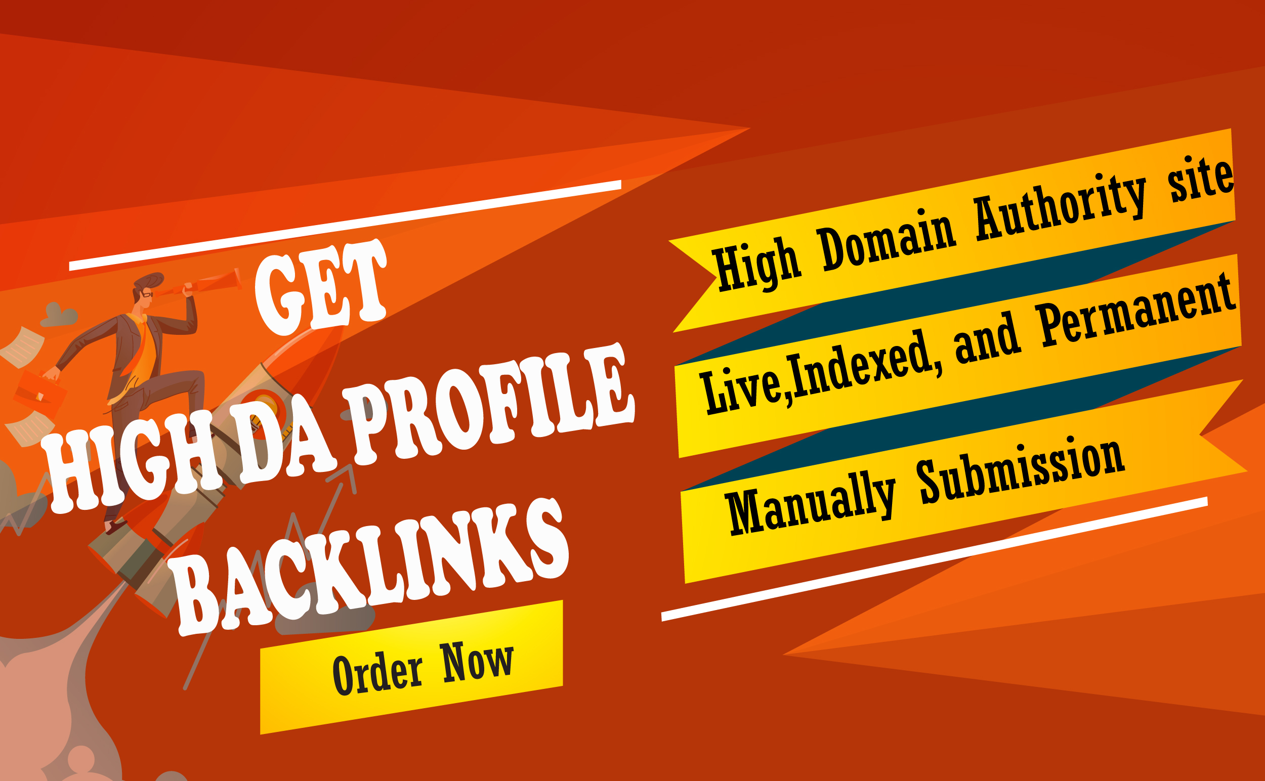 I will create powerful high DA/PA 350+ Profile backli...