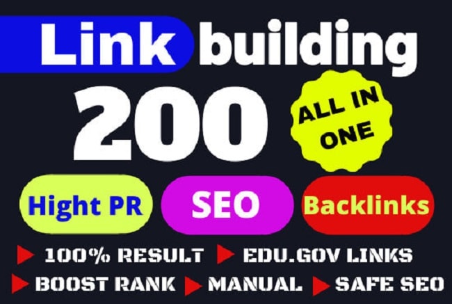 I will provide all in one 200 manual SEO link buildin...