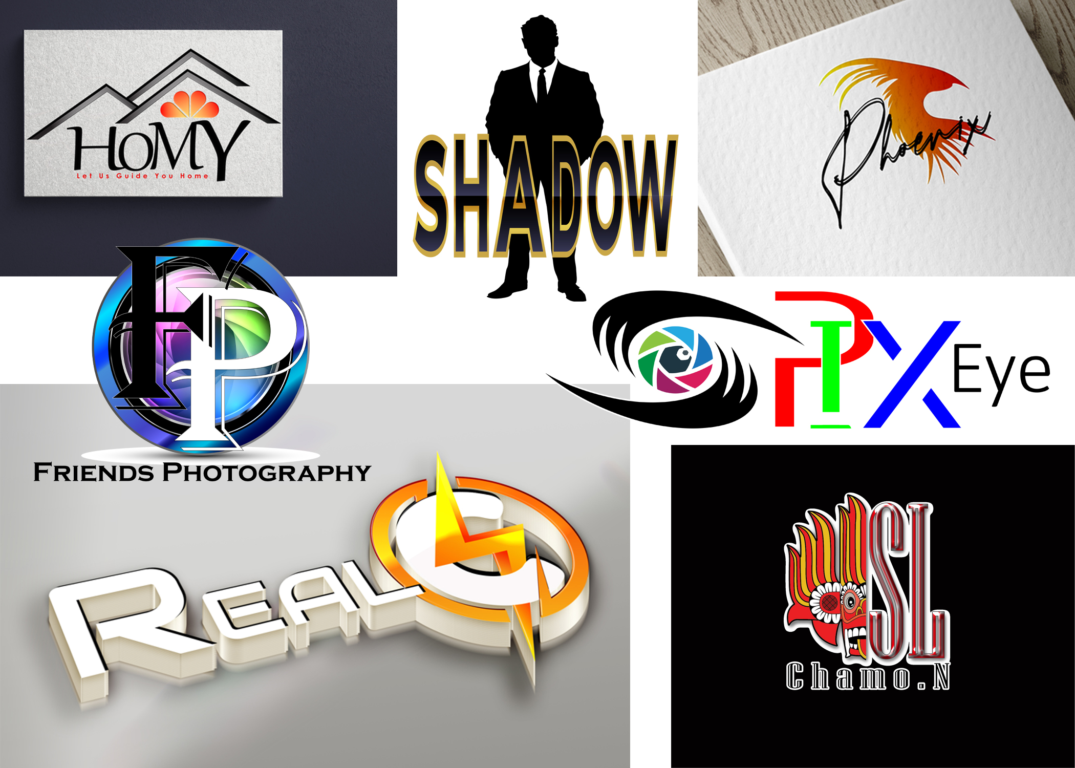 I will design a modern minimalist and elegant logo
