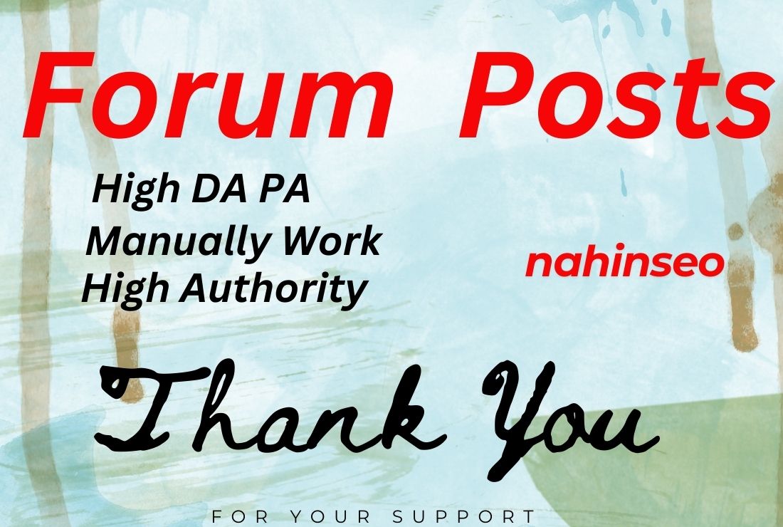 Improve Your Website's Rank with 50 High Quality Foru...