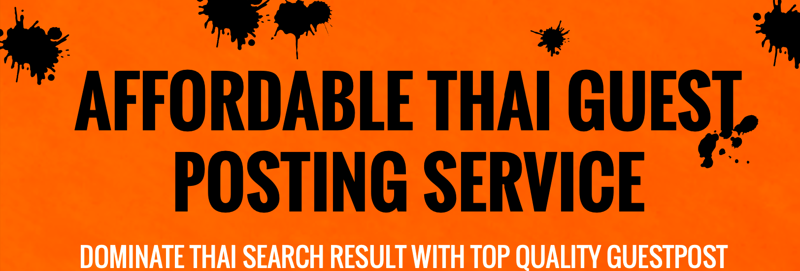 Thailand's premium guest posting service on High auth...