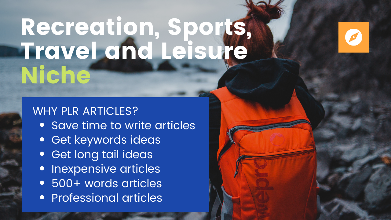I Will Give 6.000+ PLR Articles for Recreation, Spor...