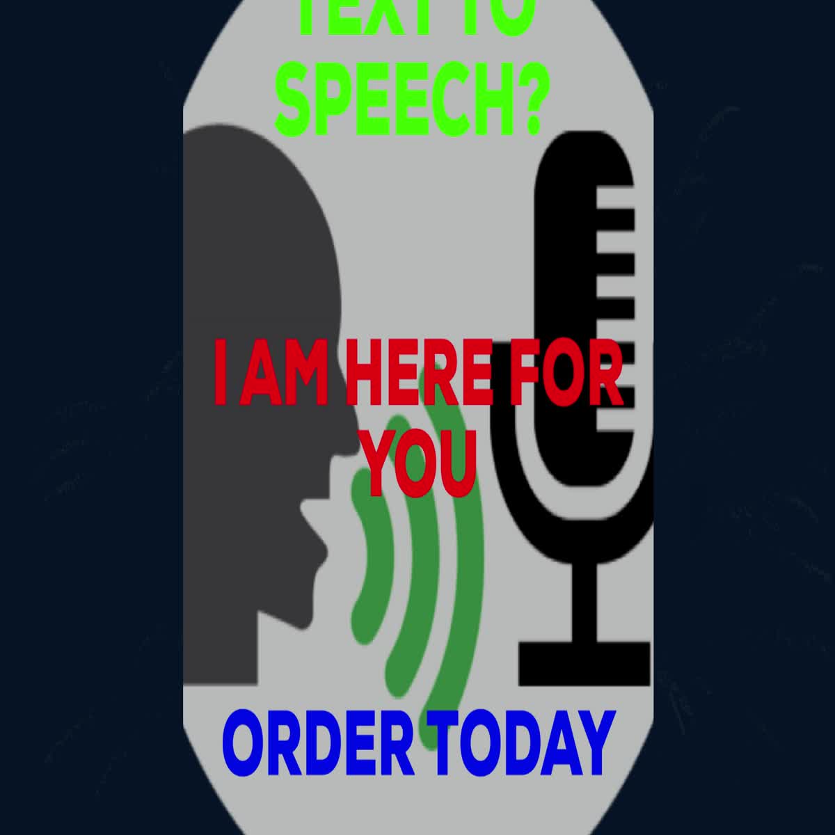 I will convert any document from text to speech with ...