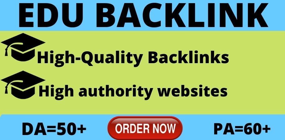 I will do 5 HQ Edu Profile Backlinks on high DA websi...