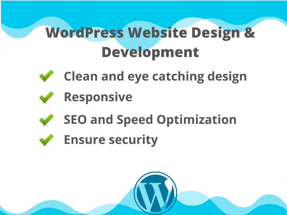 I will Develop Responsive WordPress Website Fast &amp...
