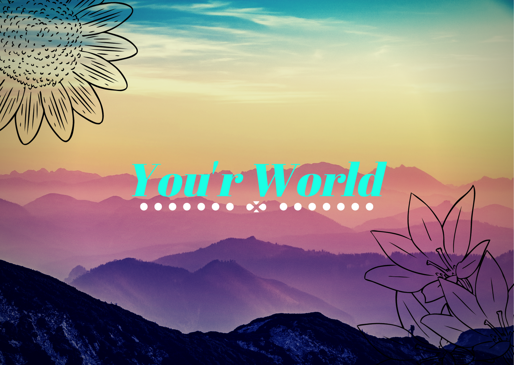 Wallpaper to your website or blog
