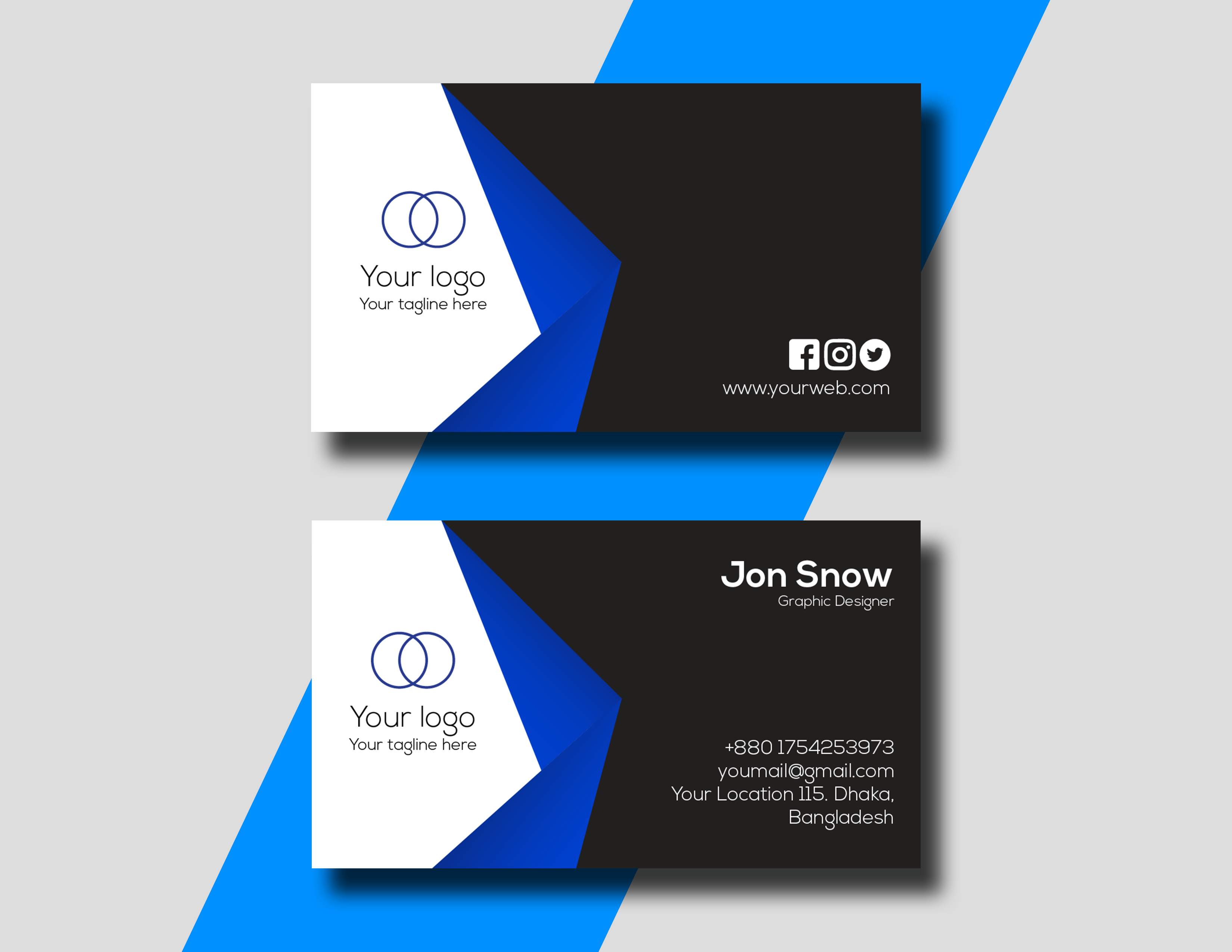 I will design any kind of professional business card ...
