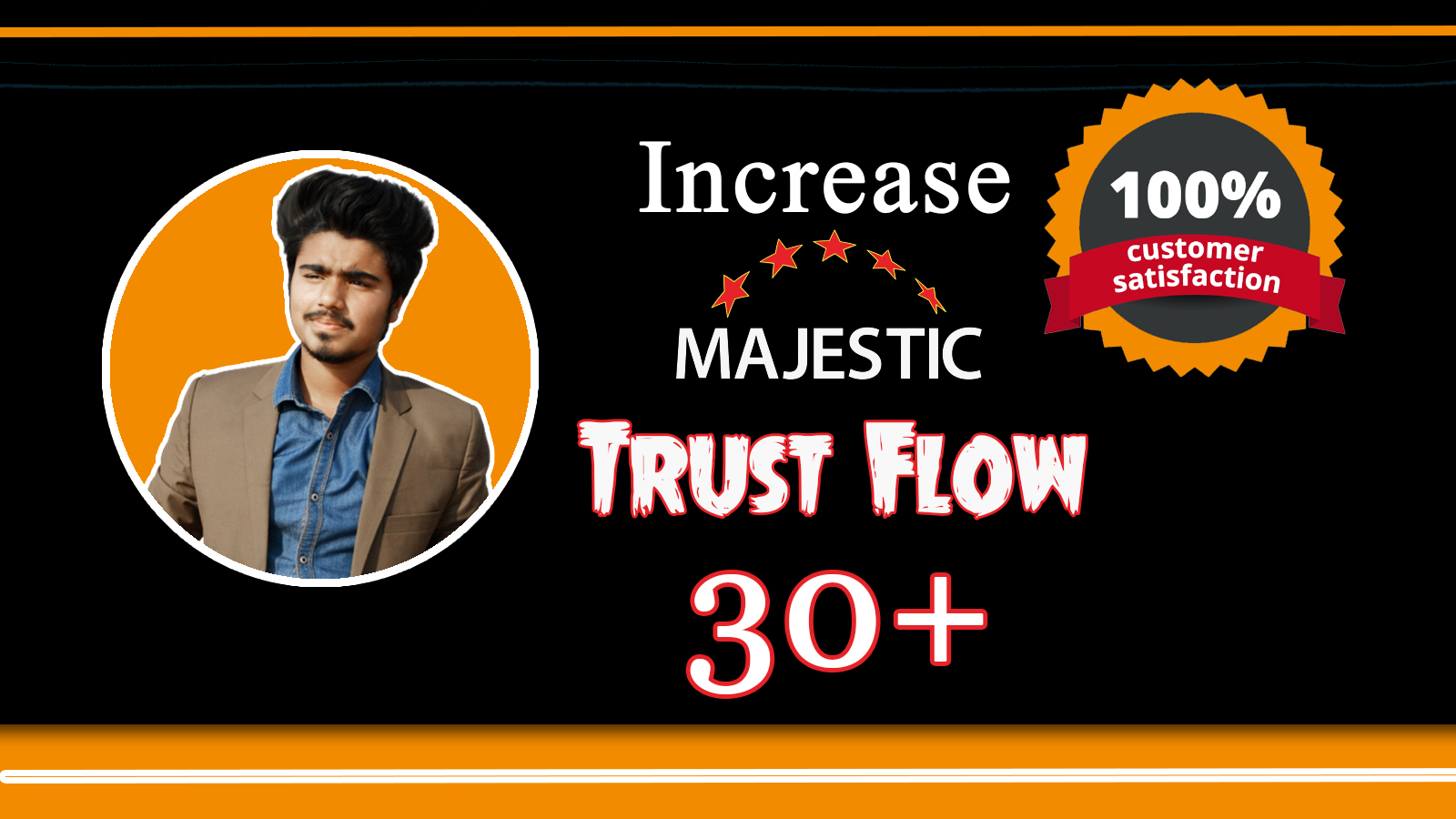 increase majestic trust flow tf 30 plus with best str...