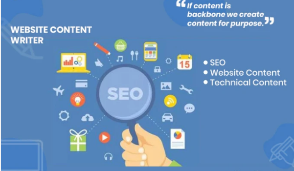 I will be your SEO content writer, website content w...