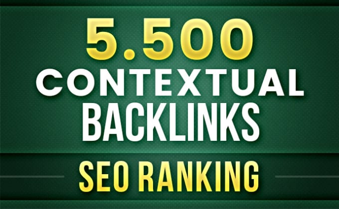 I will provide 5500 contextual 2 tier backlinks for S...