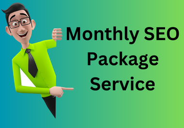 I will do white hat monthly seo full package service ...