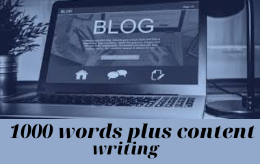 1000+ words SEO optimized Content Writing for your we...