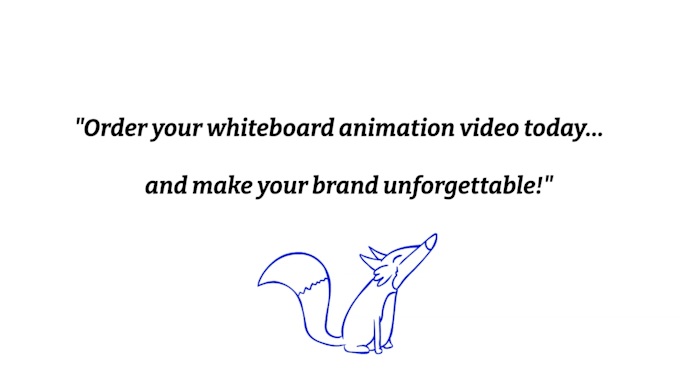 i will create a whiteboard animation explainer video