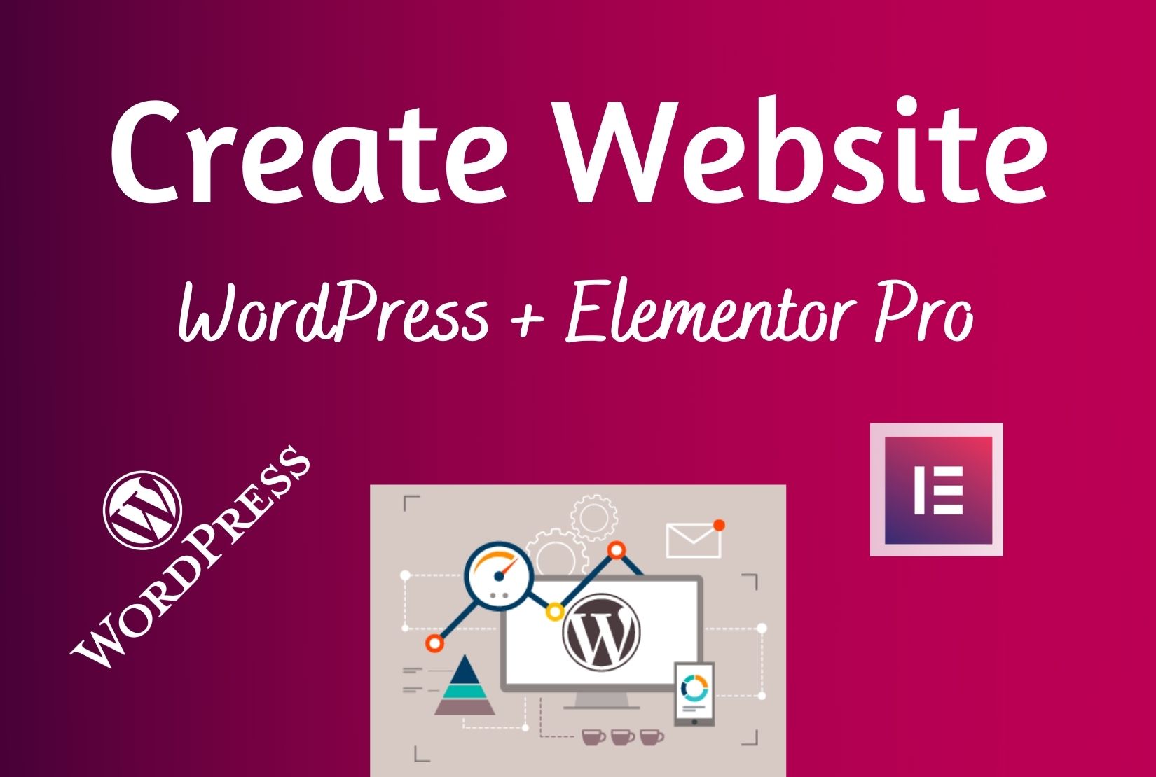 I will make wordpress website by elementor pro in 18 ...