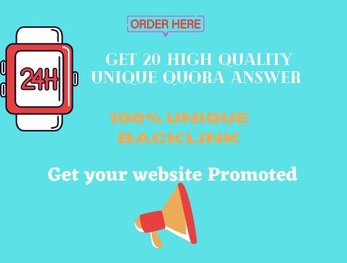 Promote Your Site by 20 HQ Quora answer get targeted ...